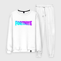 Костюм хлопковый мужской FORTNITE 2, цвет: белый
