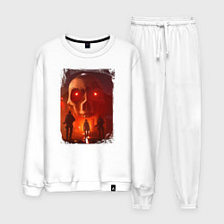 Костюм хлопковый мужской The Division 2, цвет: белый