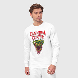 Костюм хлопковый мужской Cannibal Corpse Труп Каннибала Z, цвет: белый — фото 2