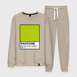 Мужской костюм Shrek: Pantone Color