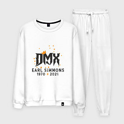 Костюм хлопковый мужской King DMX, цвет: белый