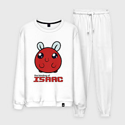 Костюм хлопковый мужской The binding of isaac Monsters, цвет: белый