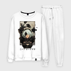 Костюм хлопковый мужской Nier, цвет: белый