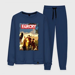 Костюм хлопковый мужской FARCRY TROPIC 3, цвет: тёмно-синий