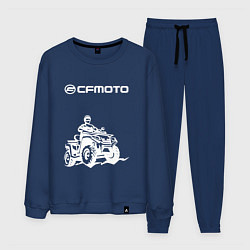 Костюм хлопковый мужской CFmoto СФ мото КВАДРОЦИКЛ, цвет: тёмно-синий