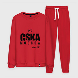 Костюм хлопковый мужской CSKA since 1911, цвет: красный