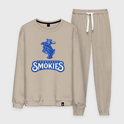 Костюм хлопковый мужской Tennessee smokies - baseball team, цвет: миндальный