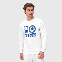 Костюм хлопковый мужской It is Chelsea time Челси, цвет: белый — фото 2