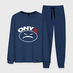 Костюм хлопковый мужской Onyх, цвет: тёмно-синий