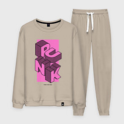 Мужской костюм Панк not dead