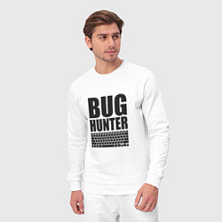 Костюм хлопковый мужской Bug Хантер, цвет: белый — фото 2