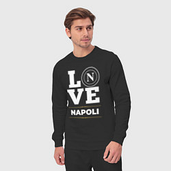 Костюм хлопковый мужской Napoli Love Classic, цвет: черный — фото 2
