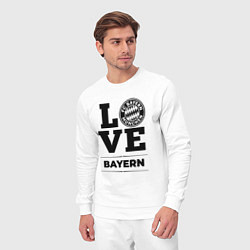 Костюм хлопковый мужской Bayern Love Классика, цвет: белый — фото 2