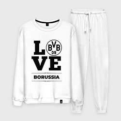 Костюм хлопковый мужской Borussia Love Классика, цвет: белый