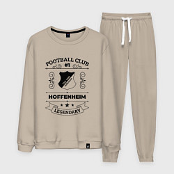 Костюм хлопковый мужской Hoffenheim: Football Club Number 1 Legendary, цвет: миндальный