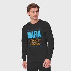 Костюм хлопковый мужской Игра Mafia PRO Gaming, цвет: черный — фото 2