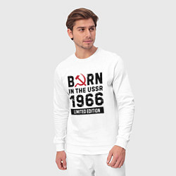 Костюм хлопковый мужской Born In The USSR 1966 Limited Edition, цвет: белый — фото 2