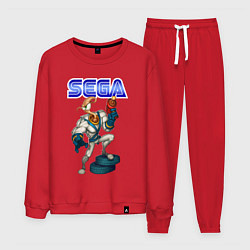 Костюм хлопковый мужской SEGA - Jim, цвет: красный