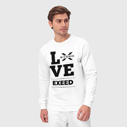 Костюм хлопковый мужской Exeed Love Classic, цвет: белый — фото 2