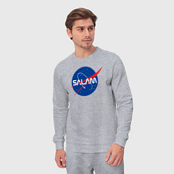 Костюм хлопковый мужской SALAM, цвет: меланж — фото 2