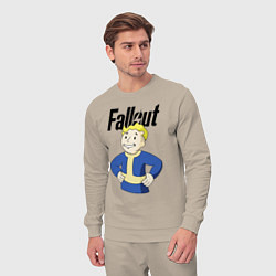 Костюм хлопковый мужской Fallout blondie boy, цвет: миндальный — фото 2