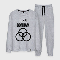 Костюм хлопковый мужской John Bonham - Led Zeppelin - legend, цвет: меланж