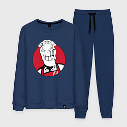 Костюм хлопковый мужской Доктор Ливси - KFC Edition, цвет: тёмно-синий