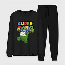 Костюм хлопковый мужской Super Mario - Spike - Character, цвет: черный