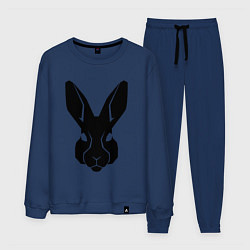 Костюм хлопковый мужской Rabbit head, цвет: тёмно-синий