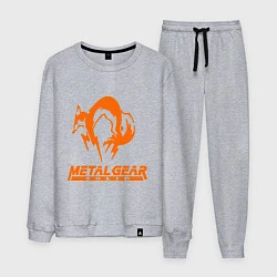 Костюм хлопковый мужской Metal Gear Solid Fox, цвет: меланж