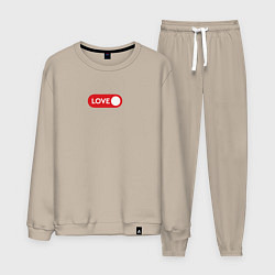 Мужской костюм Love on