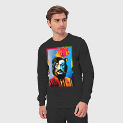 Костюм хлопковый мужской Salvador Dali: Self Portrait, цвет: черный — фото 2