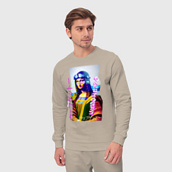 Костюм хлопковый мужской Gioconda - web ghetto - fashion style, цвет: миндальный — фото 2