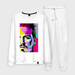 Костюм хлопковый мужской Johnny Depp - celebrity, цвет: белый