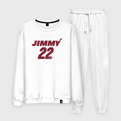 Костюм хлопковый мужской Jimmy 22, цвет: белый