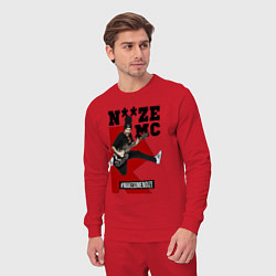 Костюм хлопковый мужской Noize MC - guitarist, цвет: красный — фото 2