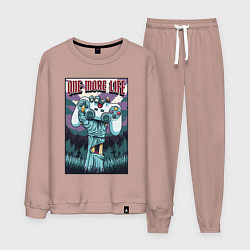 Костюм хлопковый мужской One more life, цвет: пыльно-розовый