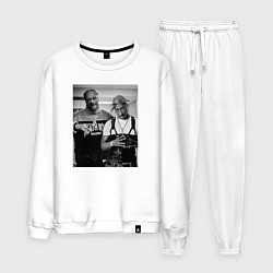 Костюм хлопковый мужской Old Gangstars, цвет: белый
