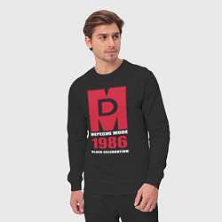 Костюм хлопковый мужской Depeche Mode - Black Celebration album merch, цвет: черный — фото 2