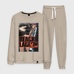 Костюм хлопковый мужской Пираты Чёрной лагуны Ребекка, цвет: миндальный