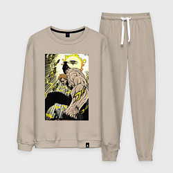 Костюм хлопковый мужской Семь смертных грехов Эсканор, цвет: миндальный