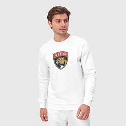 Костюм хлопковый мужской Florida Panthers NHL, цвет: белый — фото 2