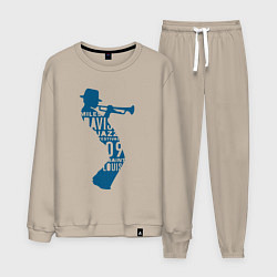 Мужской костюм Miles Davis jazz