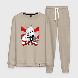 Костюм хлопковый мужской Боевой отряд Полный провал Юмэко, цвет: миндальный