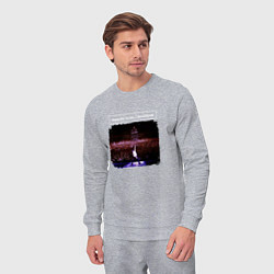 Костюм хлопковый мужской Depeche Mode - Gahan devotional tour, цвет: меланж — фото 2