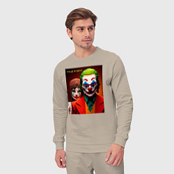 Костюм хлопковый мужской Joker and Minecraft - collaboration, цвет: миндальный — фото 2