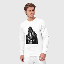 Костюм хлопковый мужской Дарт Вейдер ситх, цвет: белый — фото 2