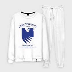 Костюм хлопковый мужской Grey Wardens - Dragon Age, цвет: белый