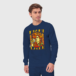 Костюм хлопковый мужской Miami lager, цвет: тёмно-синий — фото 2