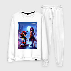 Костюм хлопковый мужской Shadow and Shadow-Maria, цвет: белый